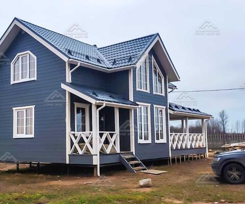 Финский каркасный дом в Новгородской области